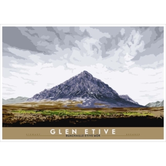 Image of Glen Etive: Buachaille Etive Mòr by Stewart Bremner